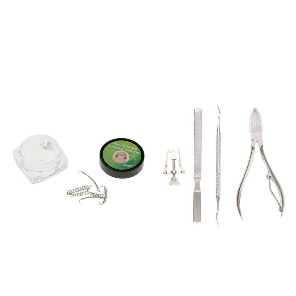 Ingrown Toenail Clipper Fixer Corrector Toe Nail File Lifter Pedicure Set