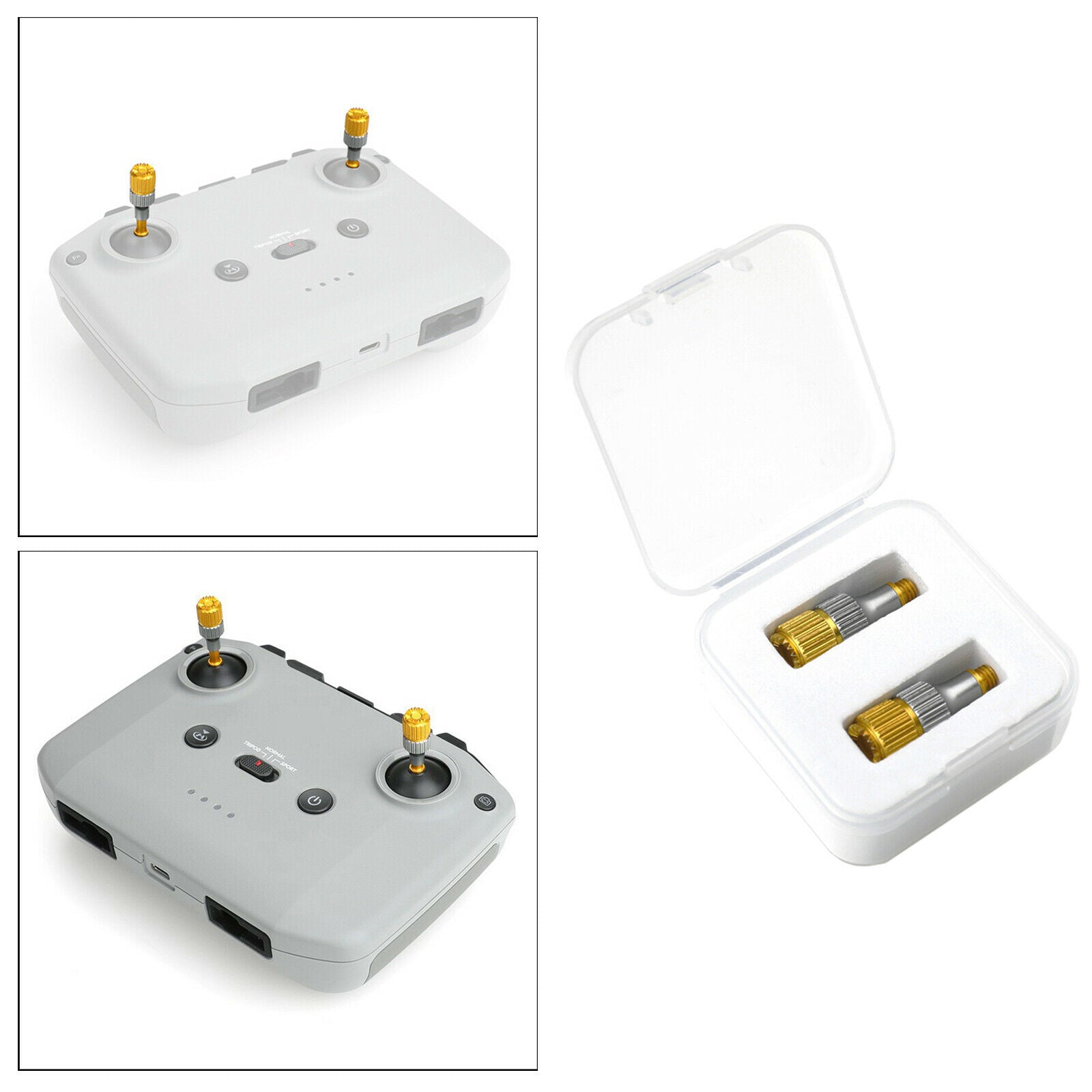 2PCS Adjustable Remote Controller Joystick for DJI Mavic Mini Air 2S Parts