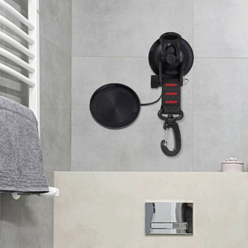 Max 10 kg Car Camping Vacuum Suction Cup Anchor with Hook for Bathroom