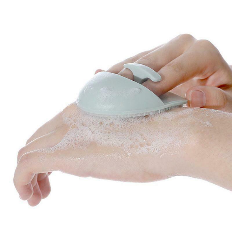 3Pcs Silicone Face Cleanser Massager Brush Manual Facial Blackhead Nose Scrubber