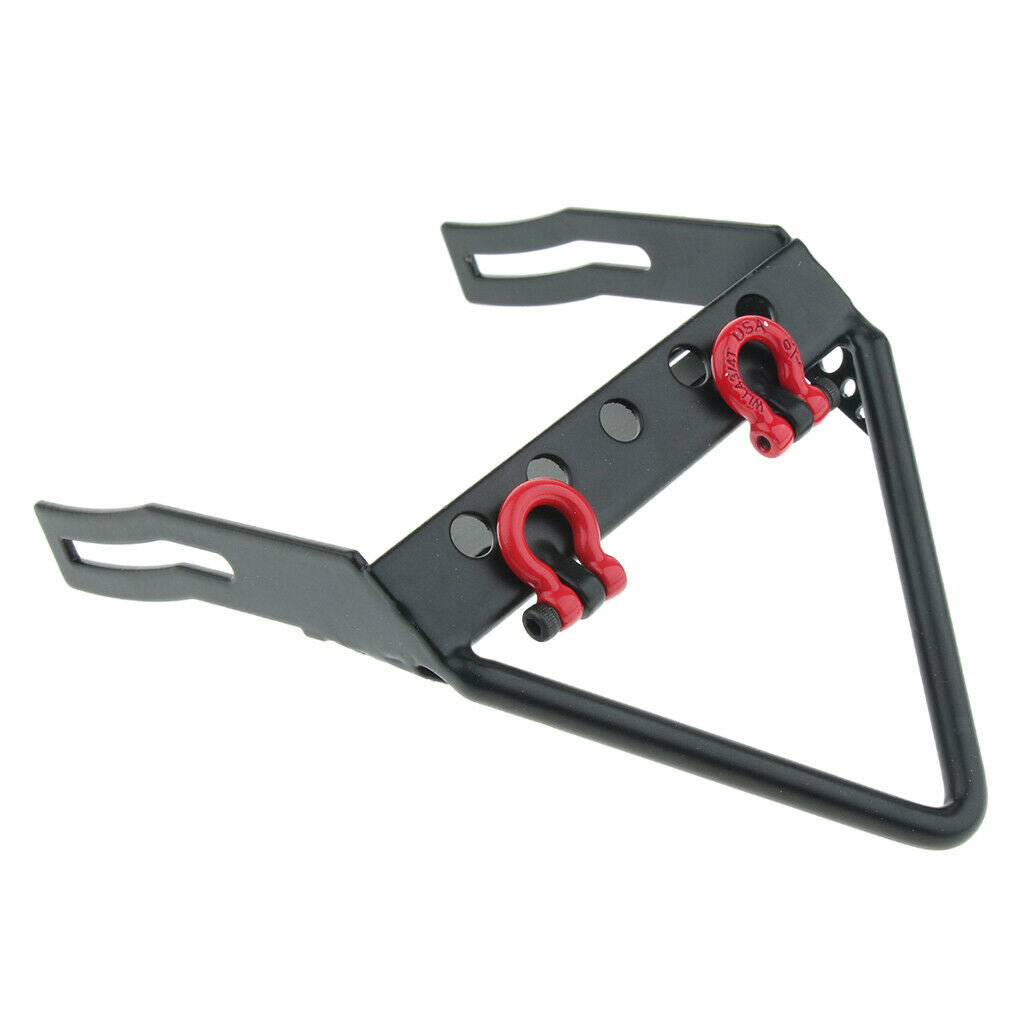 1/10 RC Crawler Bumper Bull Bar W / Shackle Tow Hook for Axial