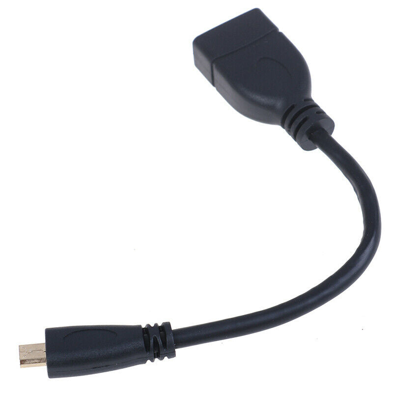 Micro HDMI to HDMI Male to Female adapter Cable connector for HDTV Type D Lt