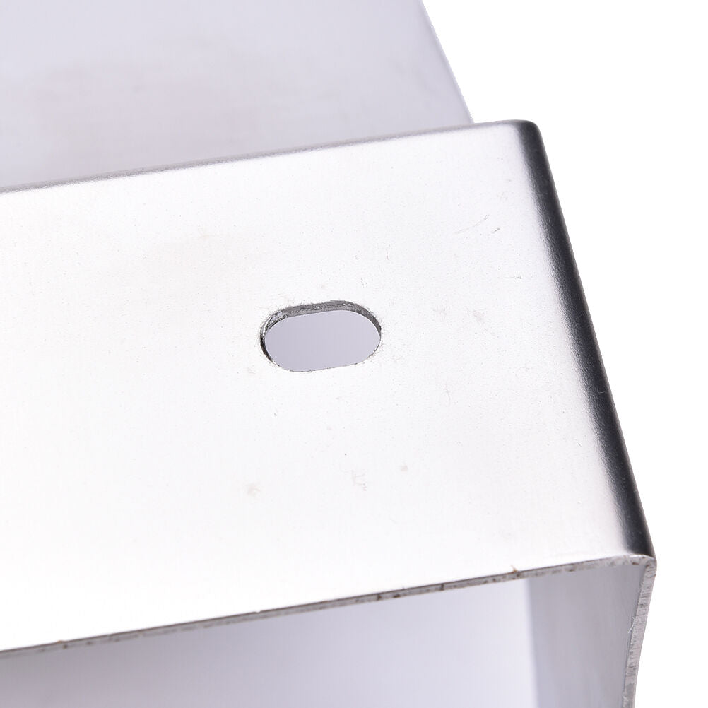 Stainless Steel Bathroom Toilet Paper Holder Roll Tissue Box Wall MounDDJ GcBUA
