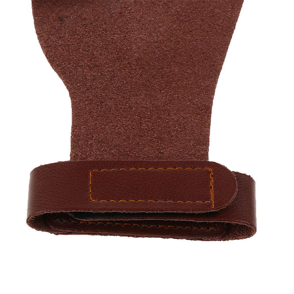 Cow Leather Archery Hunting Left Hand Protect Gear