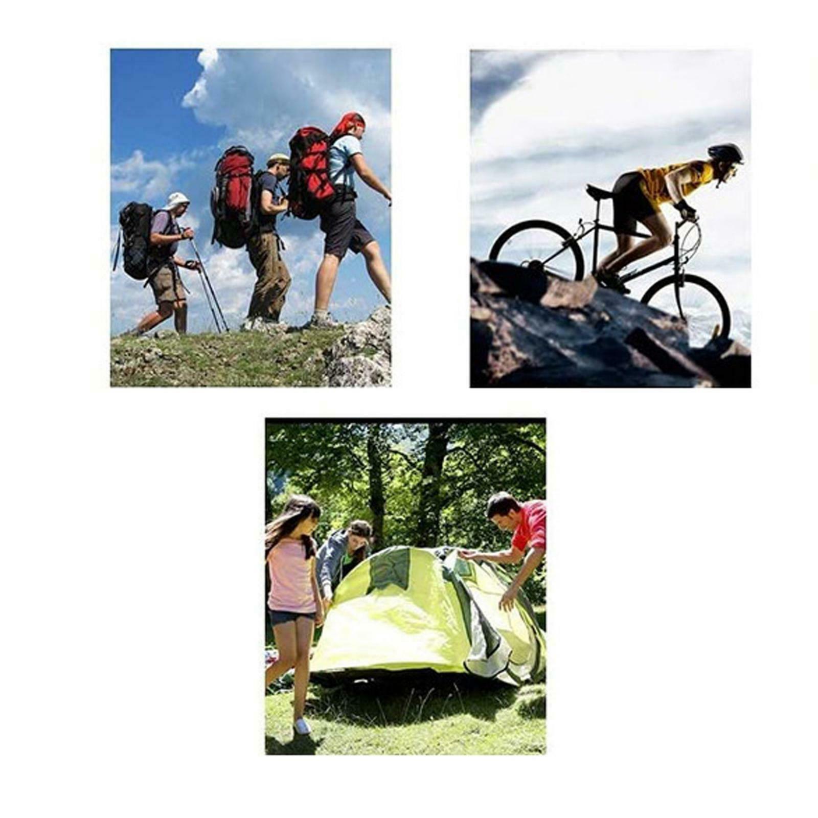 Anti-Rust Carabiner Clips Keychain Screwgate Travel D-Ring Buckle Clasp
