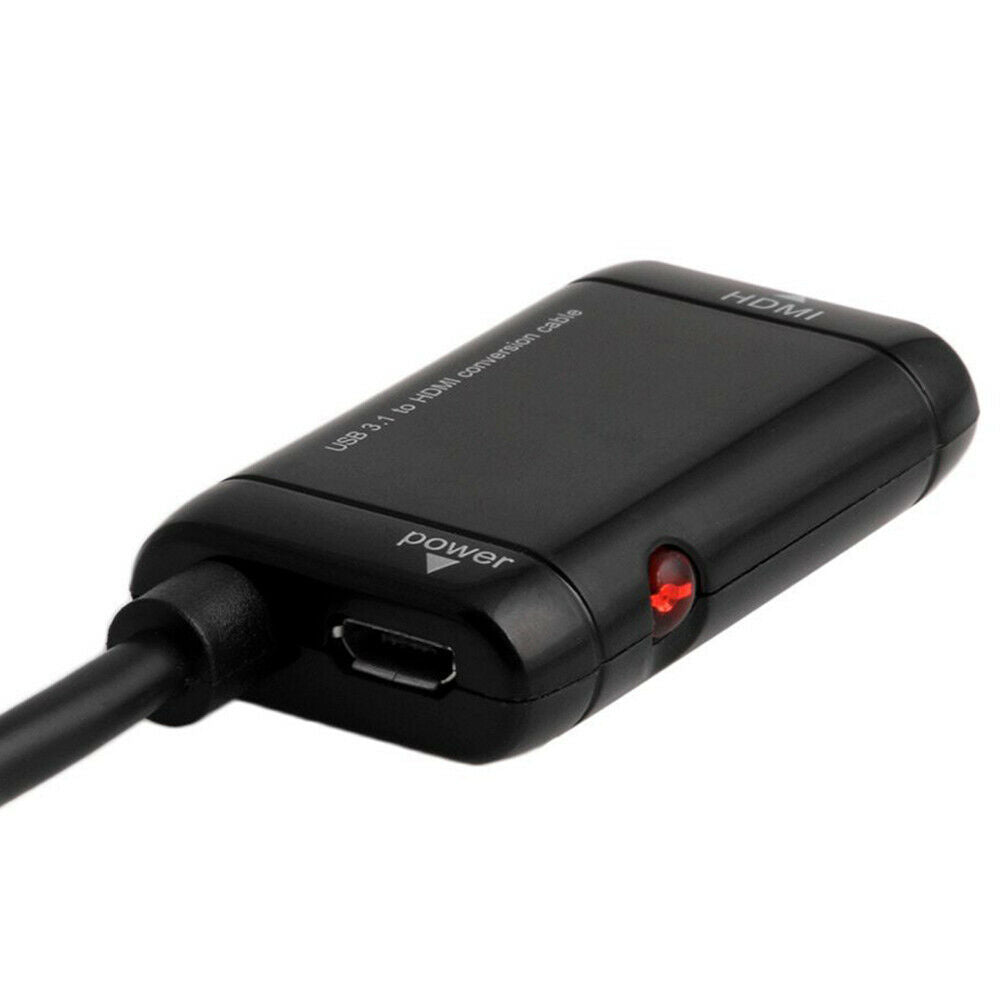 USB 3.1 Type C To HDMI Cable TV Adapter For Smart Mobile Phones Converter Cable!