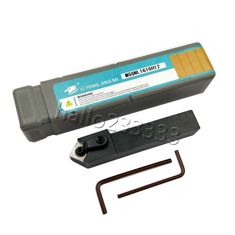 MSSNL1616H12 16mm×100mm CNC External Lathe Turning Holder For SNMG1204 inserts