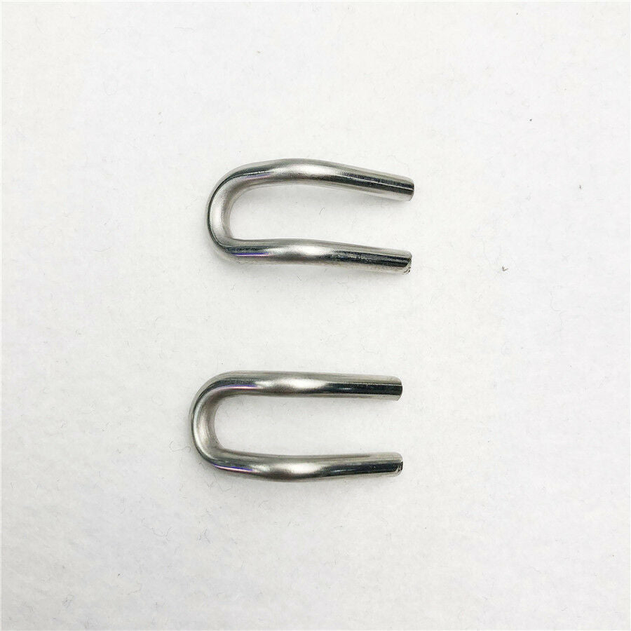 18Pcs Stainless Steel Motorcycle Exhaust Pipe Muffler Springs and Spring Hooks