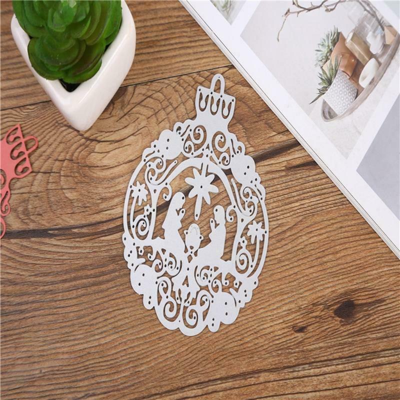 Christmas Hanging Metal Cutting Dies Stencil DIY Scrapbooking Album Paper Card