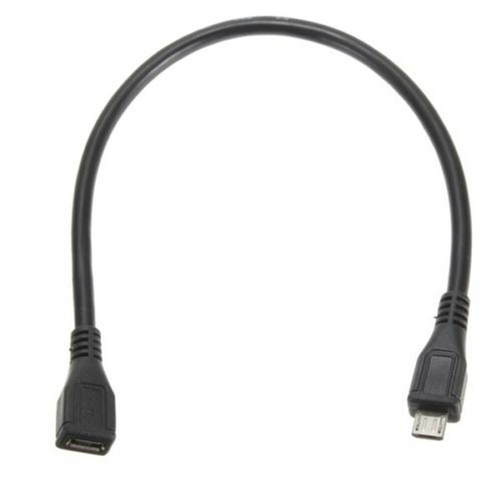 Micro USB 2.0 Male to Female M/F Extension Charging Data Charger Extender Cable
