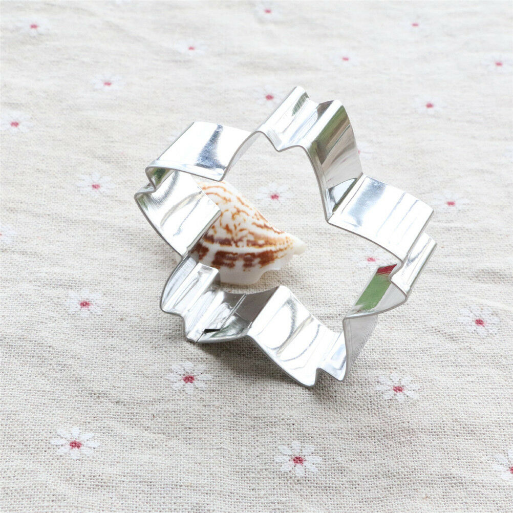 stainles steel cherry blossom cake cookie cutter mold biscuit mold baking .l8