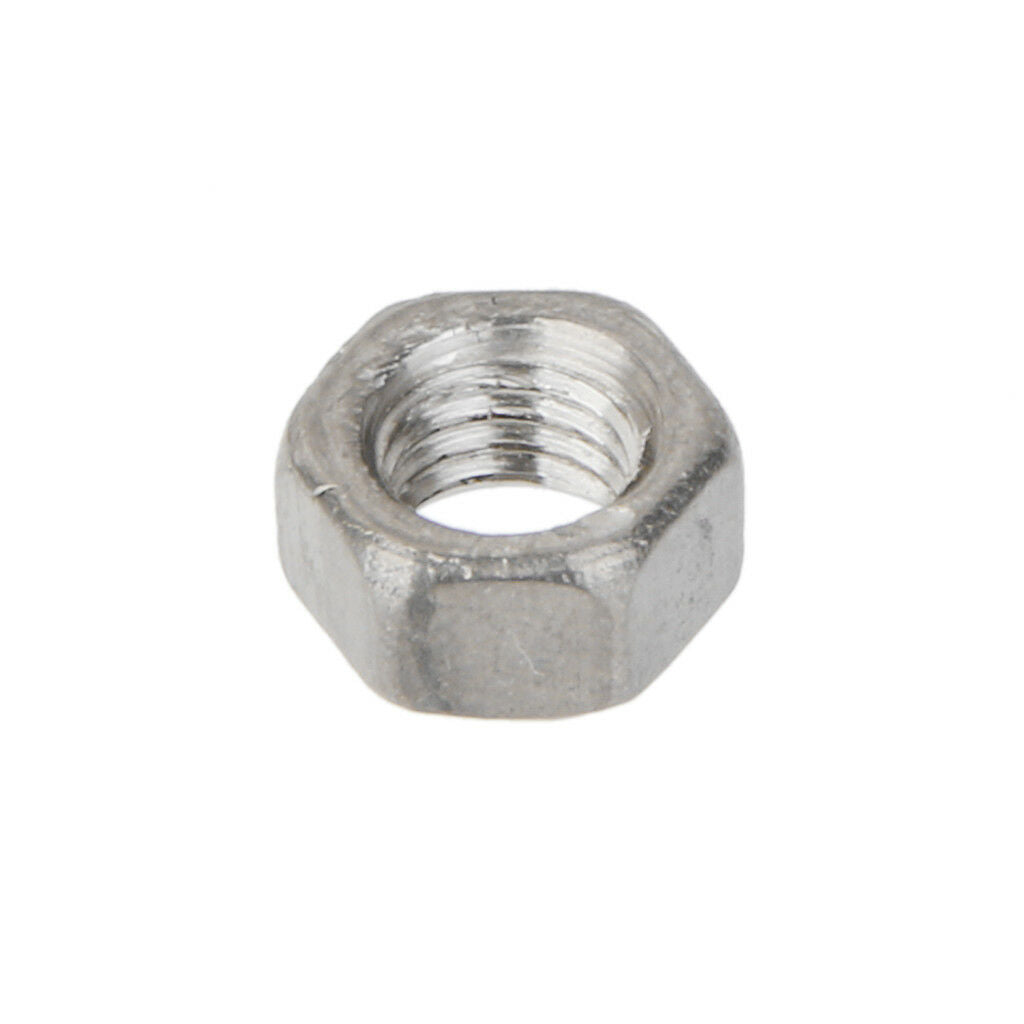 10pcs M5*4 Titanium Alloy Nuts Fits Metric Hex Bolts Screws Lock