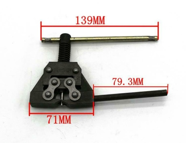 Motorcycle Chain Cutter Breaker Tool ATV Fit 415 420 428 520 530 Links Remover