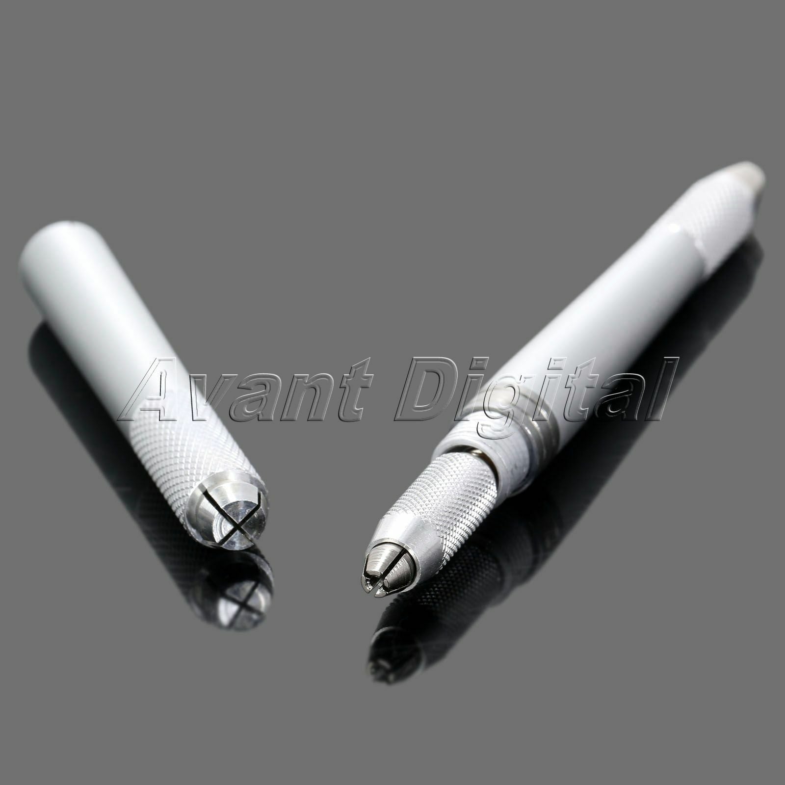 Permanent Makeup Eyebrow Pen Microblading Pen with 3pcs Needle Heads Eye Tattoo