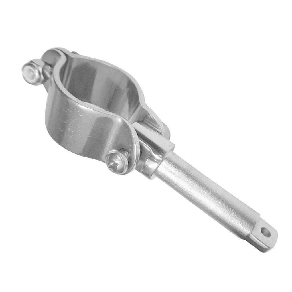 Marine Clamp on Oarlock for 1/2" Socket Yacht Boat Fishing Clamp-On Oar Lock