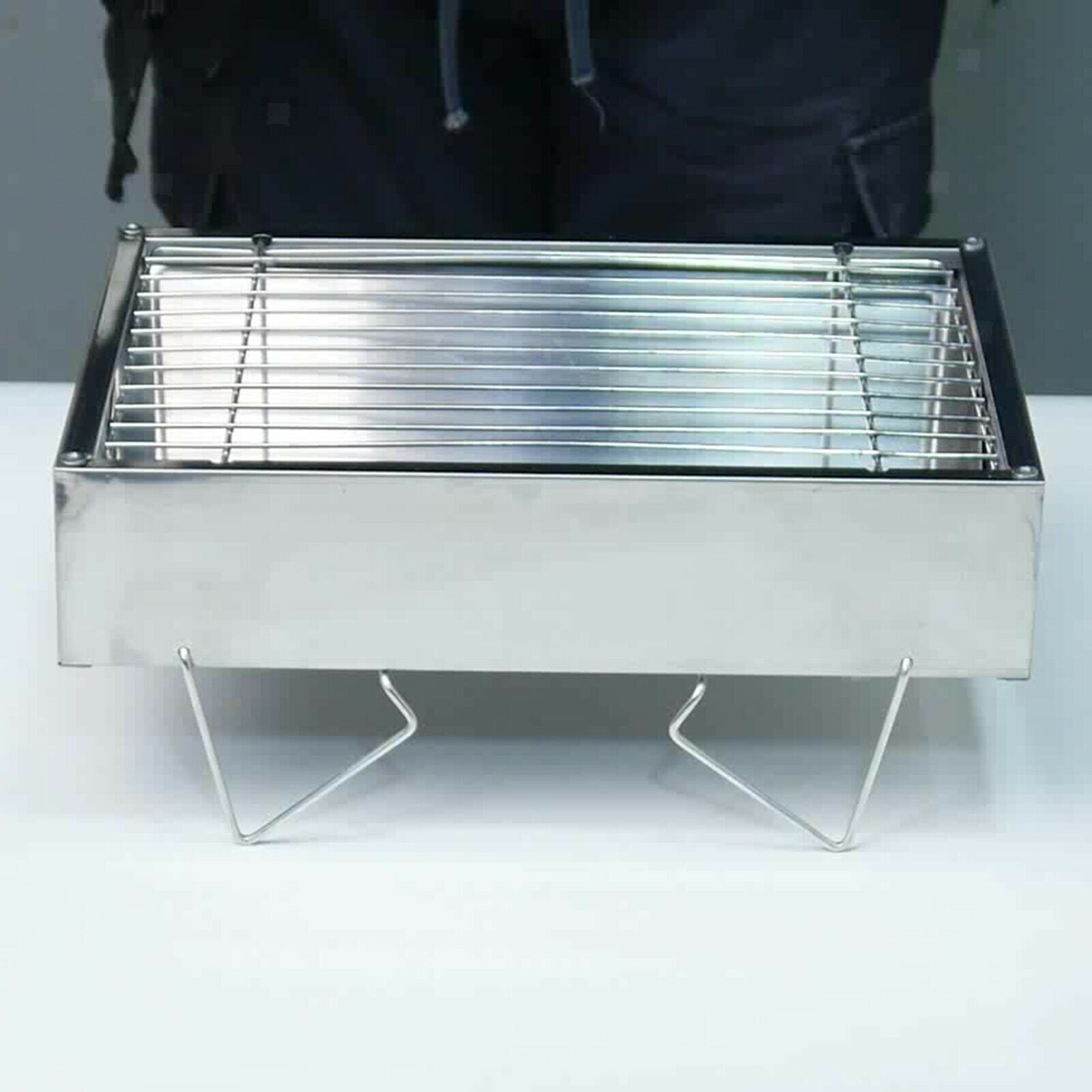 Barbecue Grill BBQ Charcoal Grill for Camping Hiking BBQ Barbecue Roast