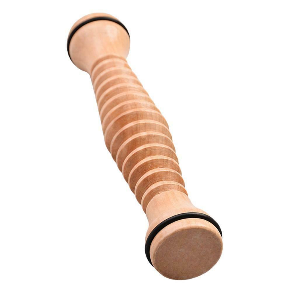 Wooden Caster Massager Deep Tissue Massage Plantar Fasciitis