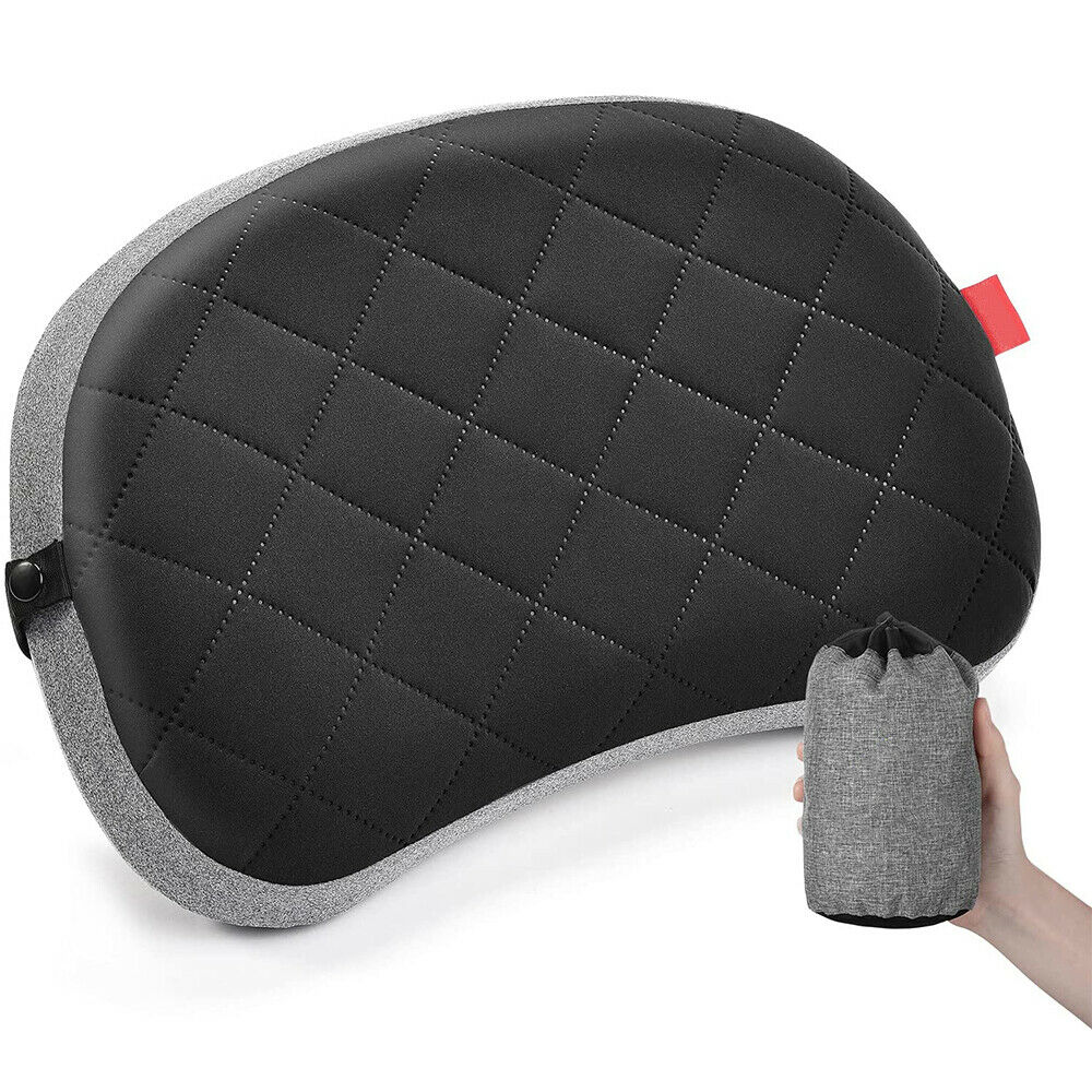 Portable Ergonomic Inflatable Pillow Blow Up For Outdoor Sports Travel Camping