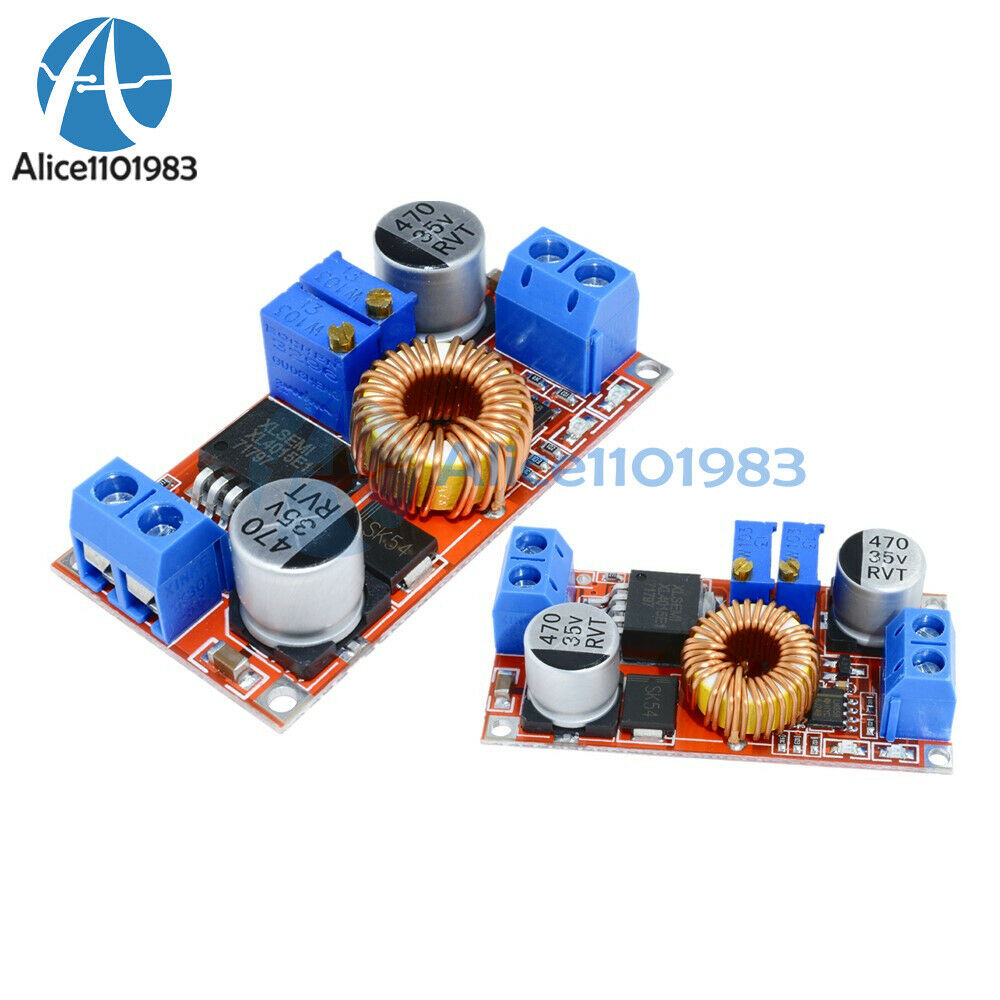 5PCS Lithium Charger Step down 5A 5V-32V to 0.8V-30V Power Supply Module 5A