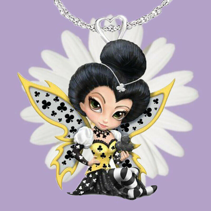 You Are My Little Fairy' Exquisite Cute Necklace Angel Necklace Pendant J.l8