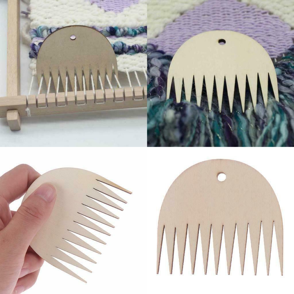 Beech Weaving Loom Comb Handcraft DIY Woven Crafts DIY Braided Tool Loom Machine