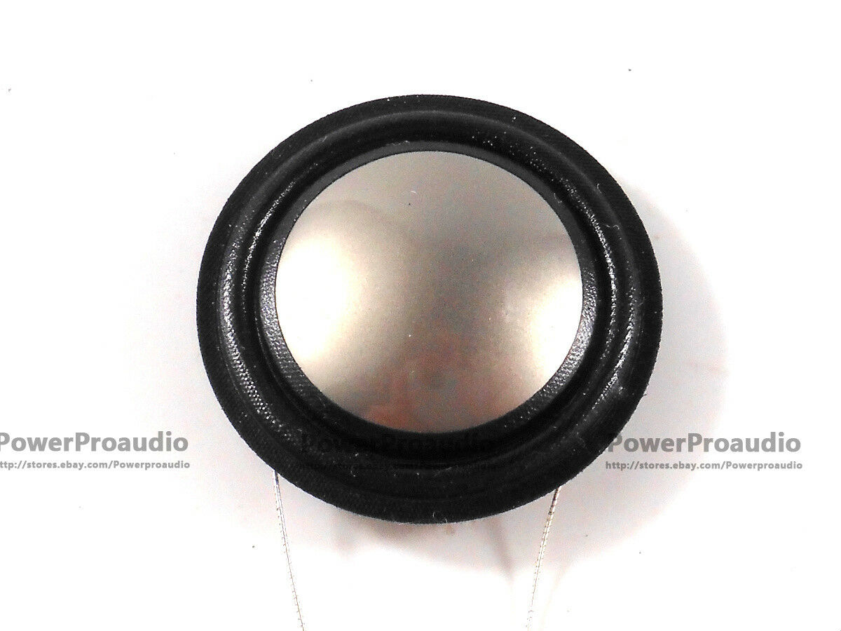 2pcs 20.4mm Black Silk+ Titanium Dome diaphragm Speaker voice coil Repair 5 Ohm