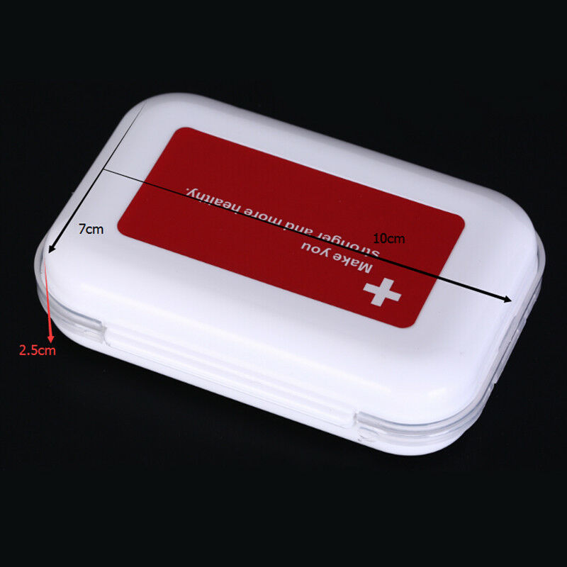 1pc portable makeup container jewelry pill case plastic storage box pill .l8