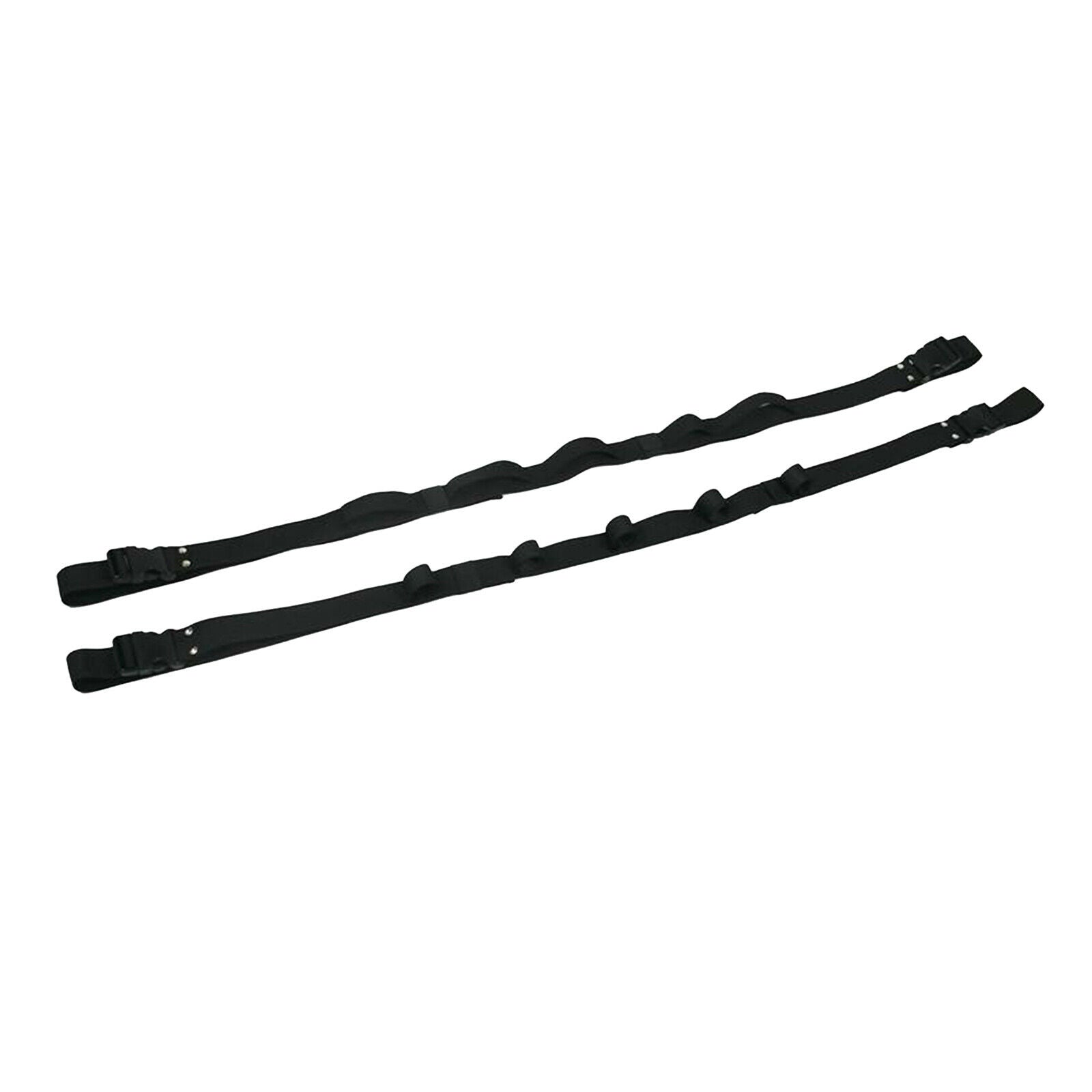 1 Pair 5 Slot Vehicle Fishing Rod Rack Pole Holder Belt Strap Carrier Truck SUV