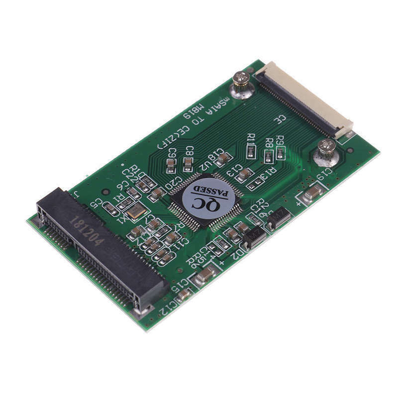 Mini Msata Pci-E 1.8 Inch Ssd To 40 Pin Zif Ce Cable Adapter Converter Card Y2C5
