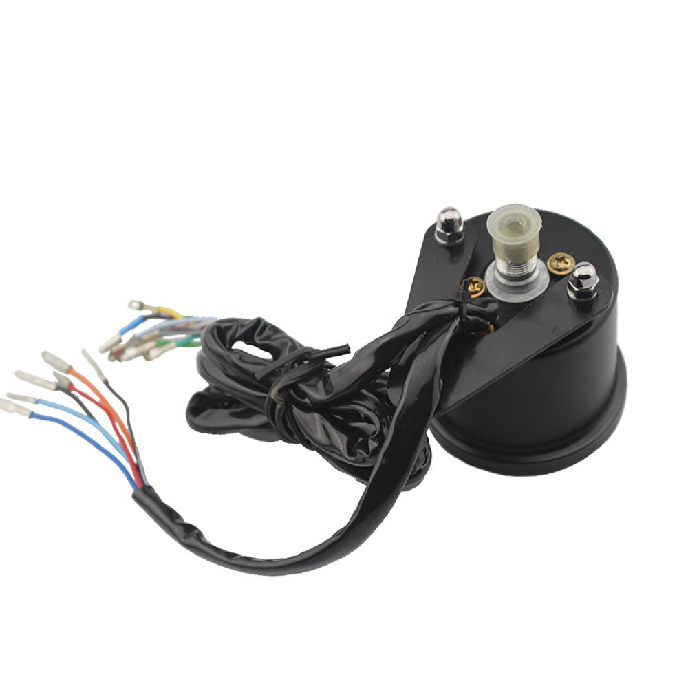 12V Motorcycle Speedometer Odometer Digital Gear Gauge LED Backlight 0~160KM/H