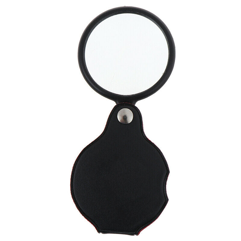 Mini Pocket 8X 50mm Folding Jewelry Magnifier Magnifying Eye Glass Loupe .l8