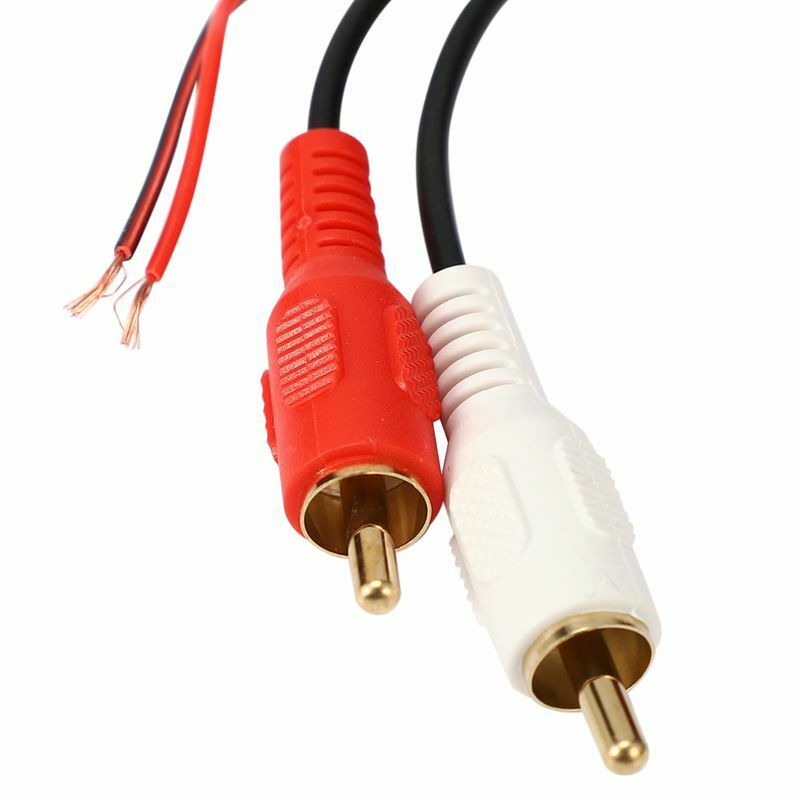 3X(Car Universal Wireless Bluetooth Module Music Adapter Rca Aux Audio Cabl4D2)