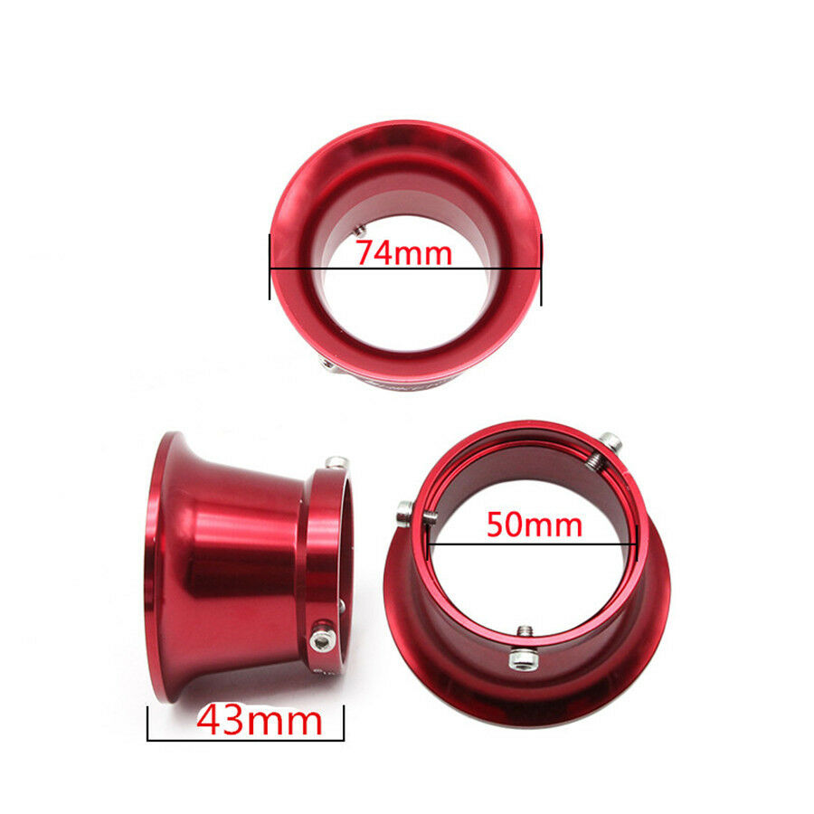 1 PC Horn Shape Air Filter Wind Cup For 50mm Carburetor