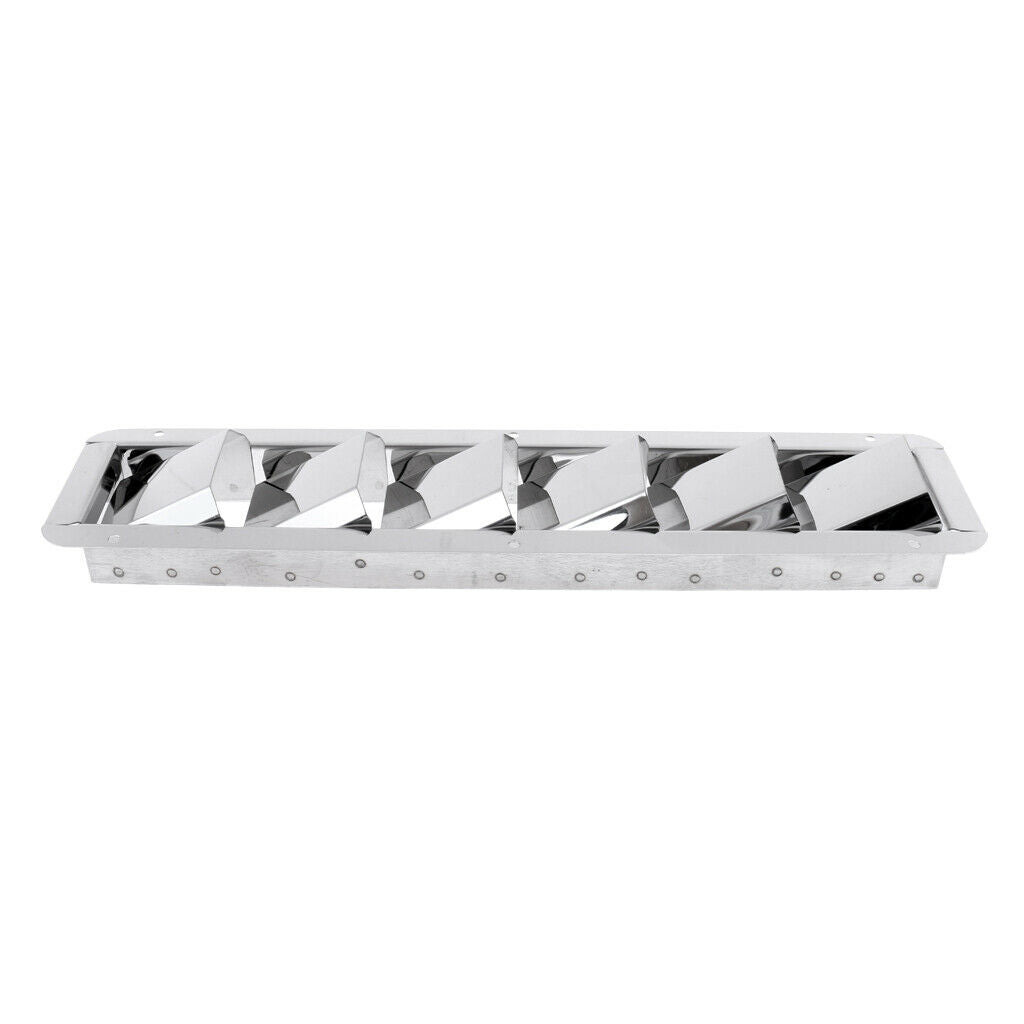 Heavy Duty Stainless Steel Marine Boat Louver Air Vent 6 Slots Ventilation