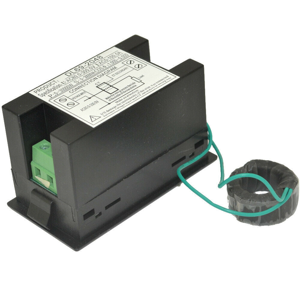 New Watt Power Meter Voltage Volt-Ampere Digital Tester Ac 110/220V80-300V0-100A