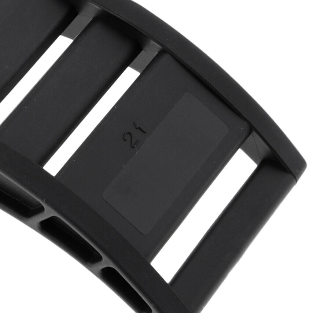 Black Scuba Dive BCD Tank Cylinder Strap Cam Buckle for Standard 2" 5cm Belt