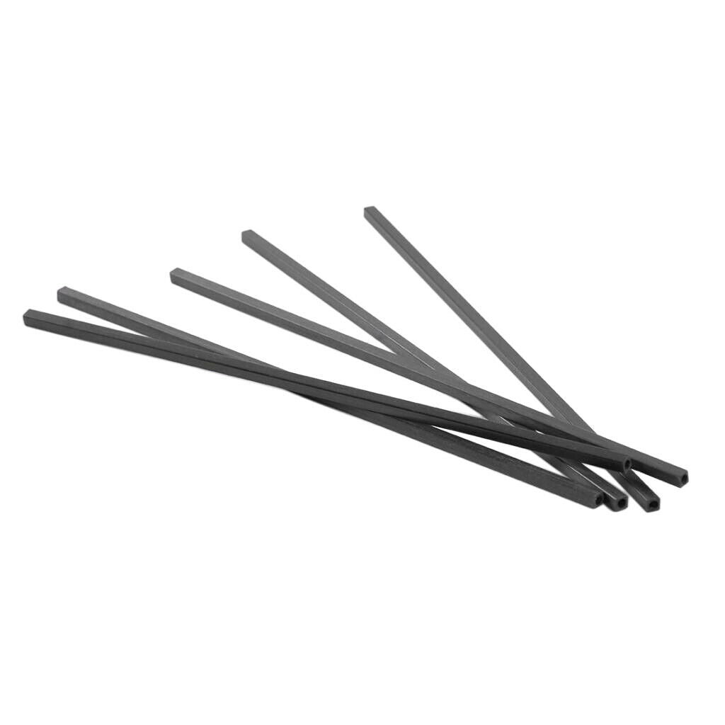 4x4x3mm Square Tube Pipe, Carbon Fiber Material for RC Aircrafts Airplane