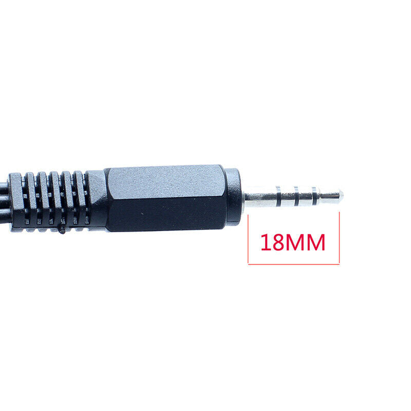 Mini AV Male To 3RCA Female M/F Audio Video Cable Stereo Adapter 3.5.l8