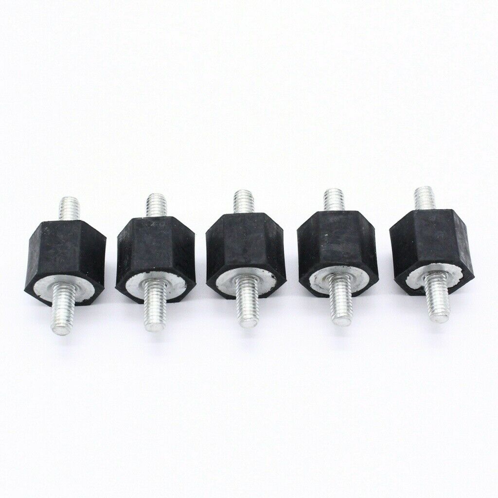 5pcs Fuel Pump Engine Cover Rubber Mounts Fits for M6 VW Mk2 Skoda 191201256 new