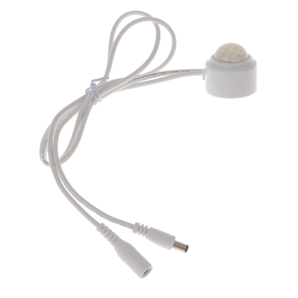 DC12V 2A PIR Motion Activated Sensor Switch with Coupler Cable for LED Strip