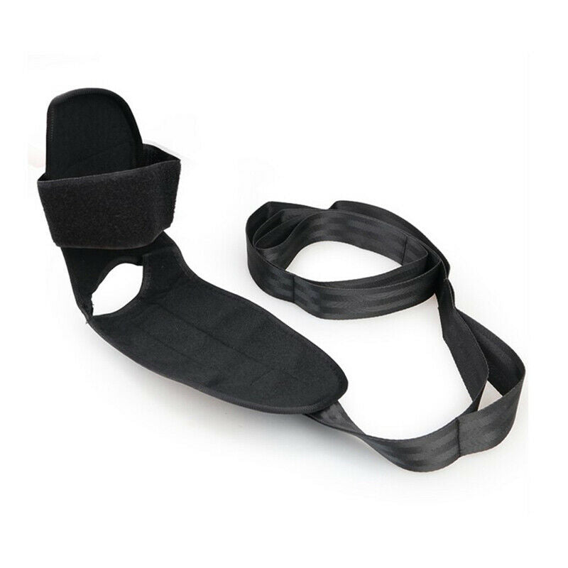 Yoga Ligament Stretching Belt Foot Drop Strap Leg Training Foot Correct An Fx
