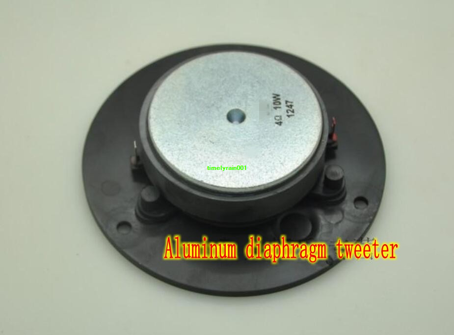 2pcs 4Ω 10W~40W 100mm Tweeter aluminum diaphragm Speaker Loudspeaker Audio Parts