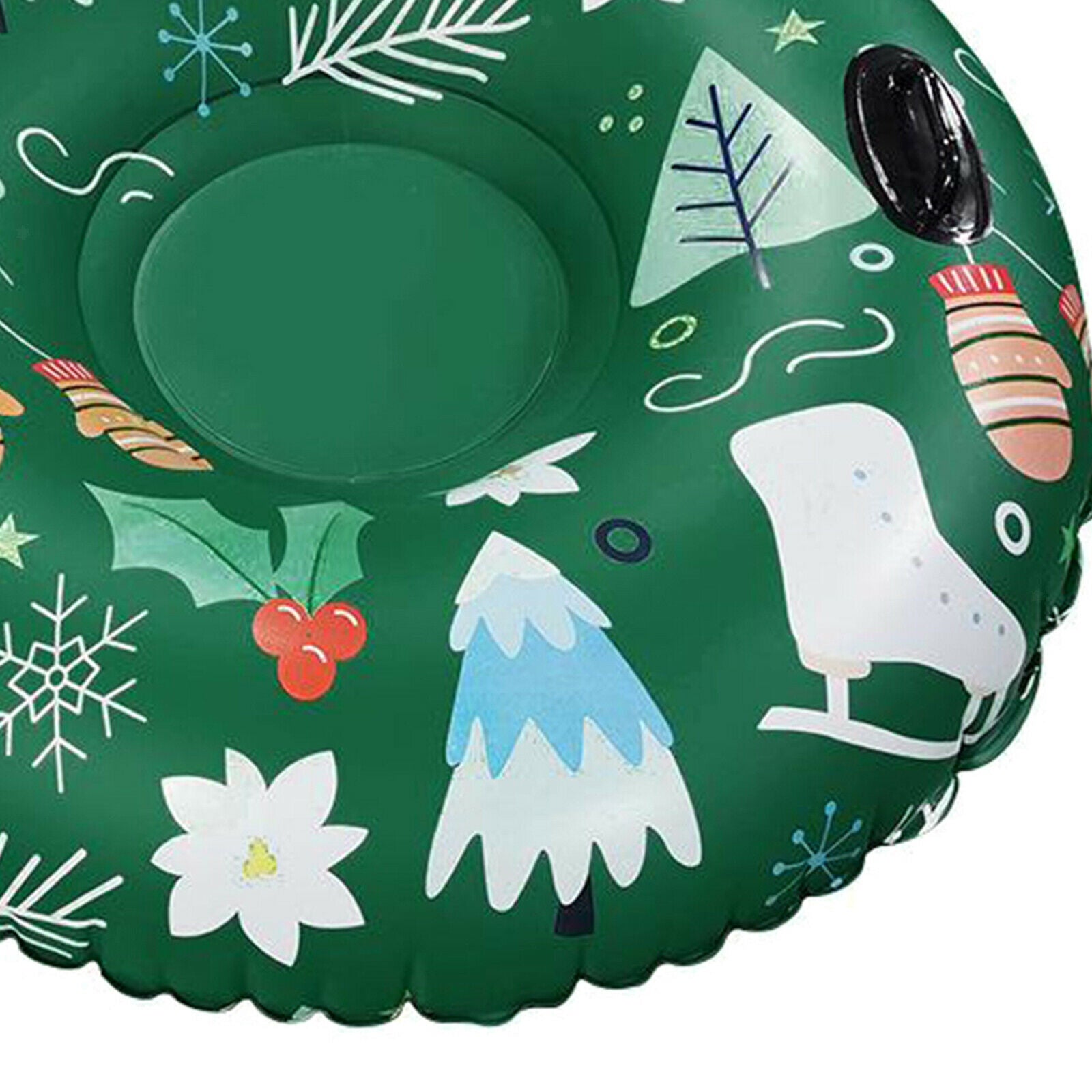 Snow Tube Sled for Kids and Adults , 47" Snow Sleds Heavy Duty with Handles and