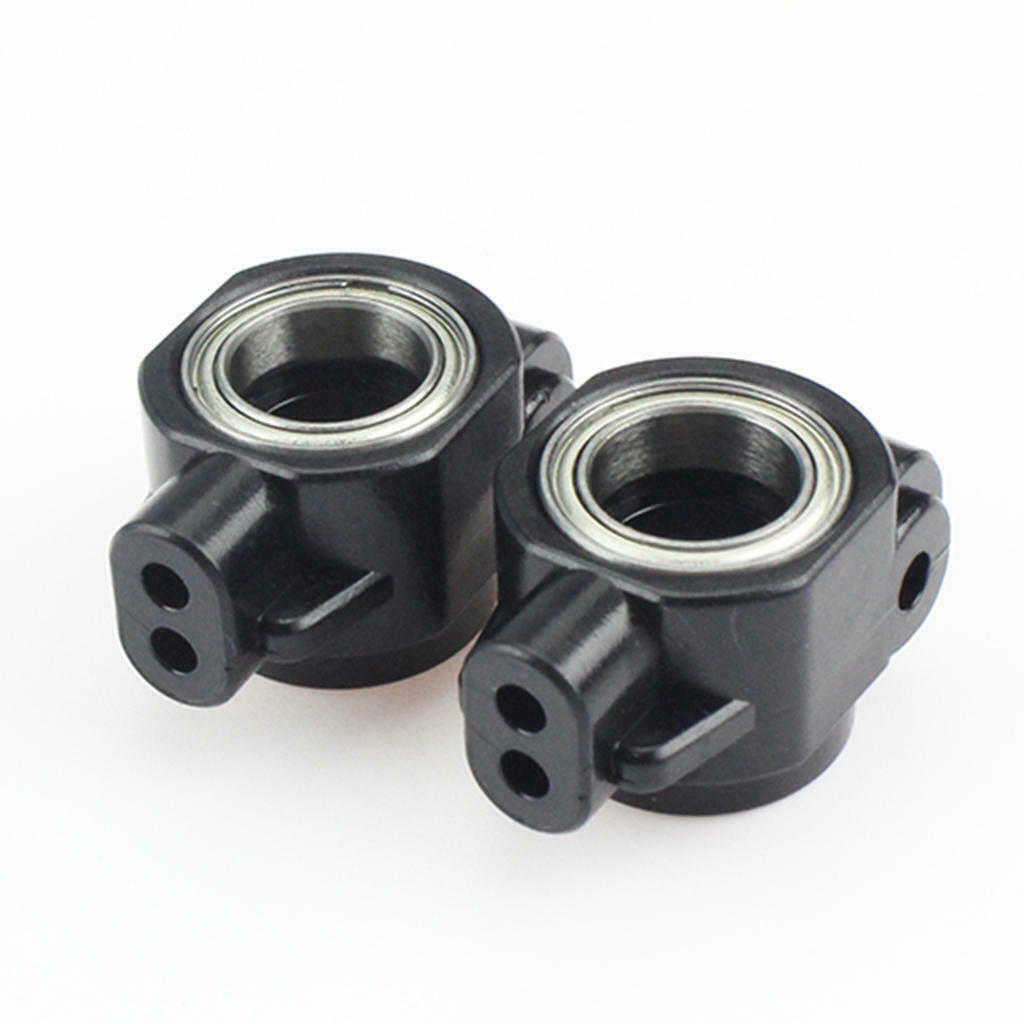 2x 1:10 Scale RC Rear Steering Hub Carrier Knuckle for Wltoys 104001 Car