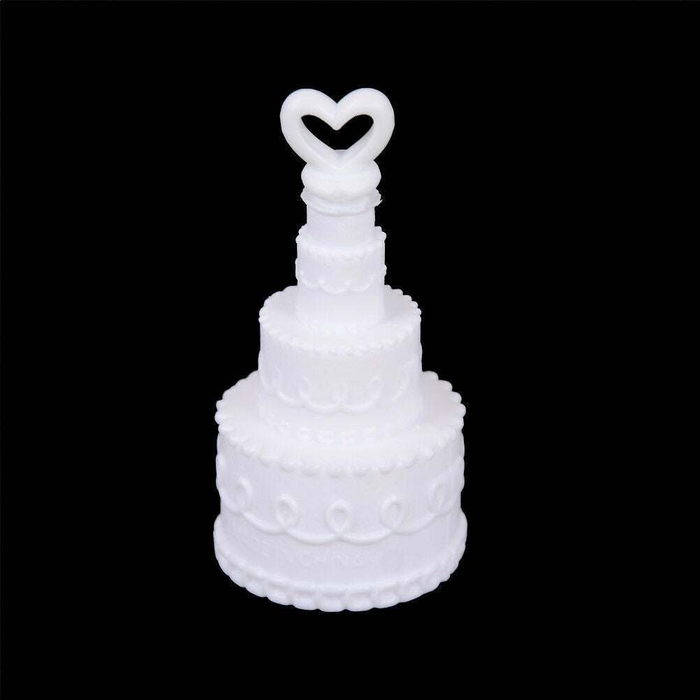 5Pcs Cake Empty Bubbles Soap Bottles Romantic Wedding Birthday Party Deco.l8