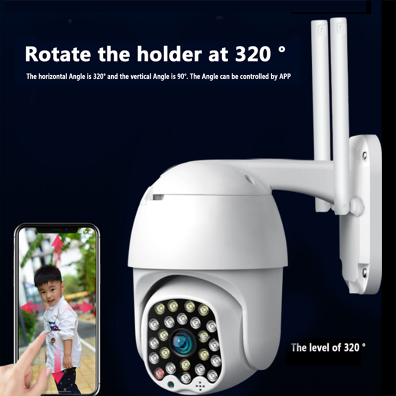 1080P 23 LED WIFI IP CCTV Camera Wireless Outdoor HD PTZ Home Security IR Cam