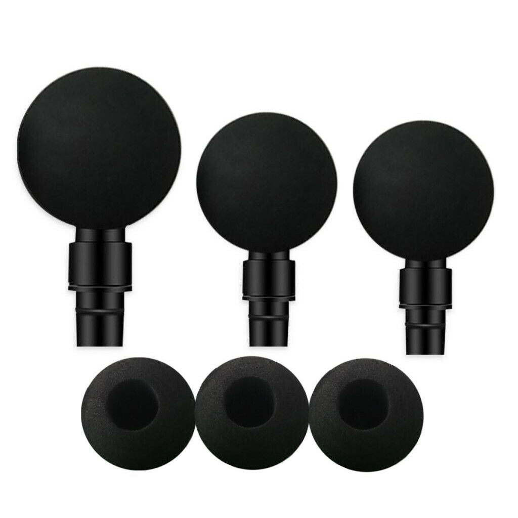 6Pcs EVA Muscle Massager Head Replacement Training Massage Gun Ball Head