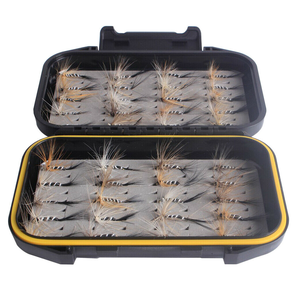 40pcs Fly Fishing Flies Lures Set Wet Fly Lure for Trout Bass Salmon
