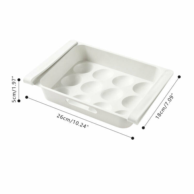 Refrigerator Food Storage Holder Box Rack Fridge Drawer Shelf Kitchen Organizer