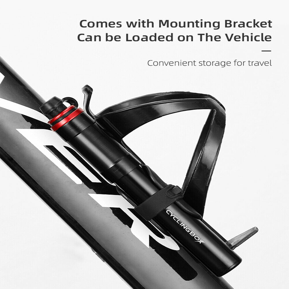 Bicycle Mini Portable Light Aluminum Alloy Air Pump Bike Pump Fast Inflation New